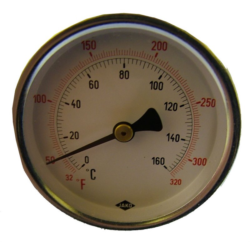 Thermometer 2 1/2" Dial